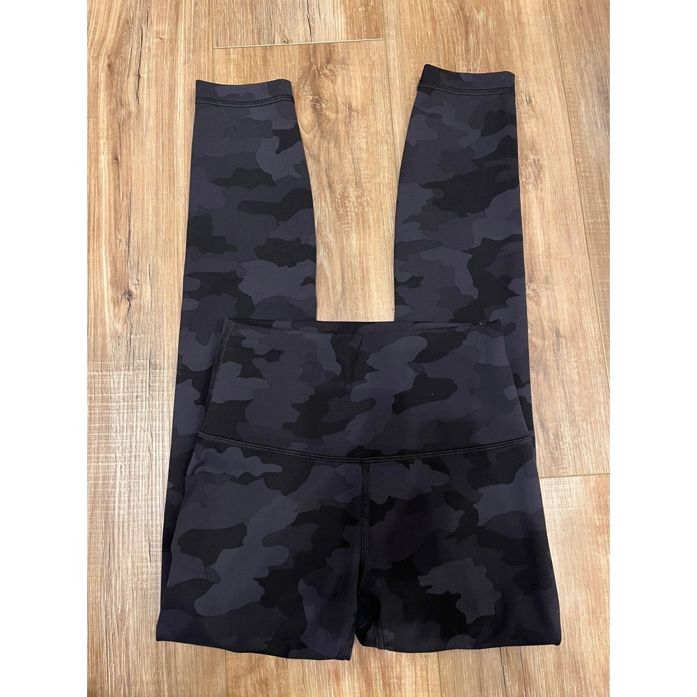 Lululemon Align High-Rise Pant 28 Heritage 365 Camo Deep Coal Multi Size 4